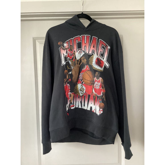 Jordan FlightFleece Hoodie Sz: Large Color: Black - Picture 1 of 12